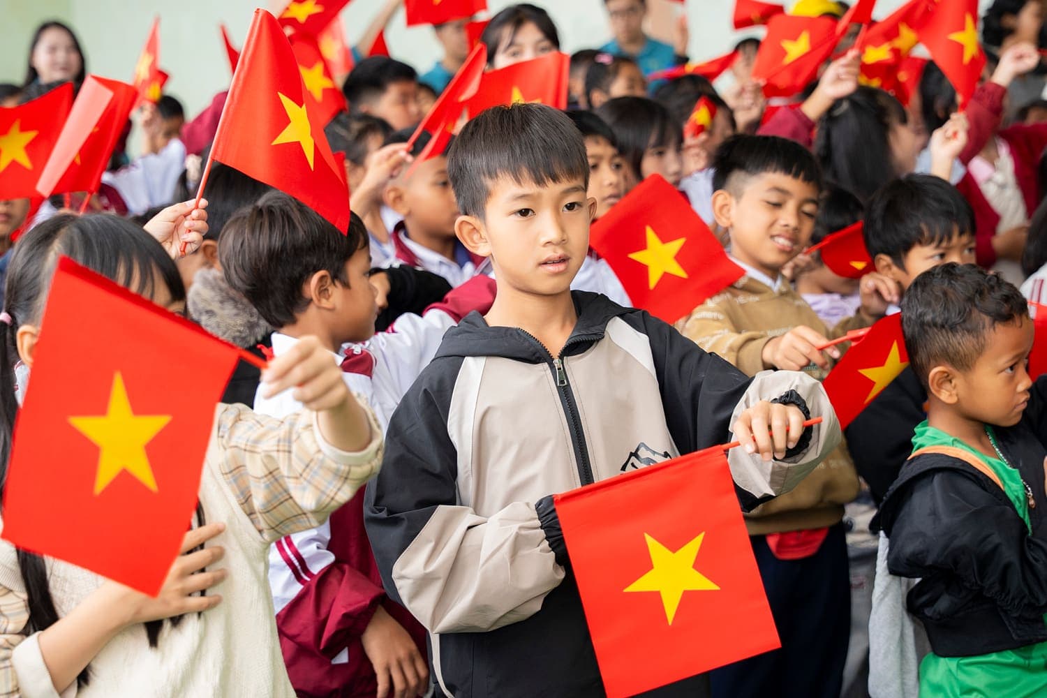 Nụ cười em thơ
